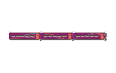 Electrotren HE3001 - H0 - 3-tlg. Ergänzungsset AVLO, RENFE, Ep. VI - Set 1